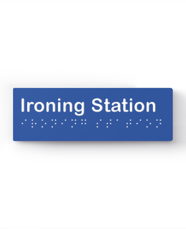Lockin signage 14 Accessible ironing station sign no icon