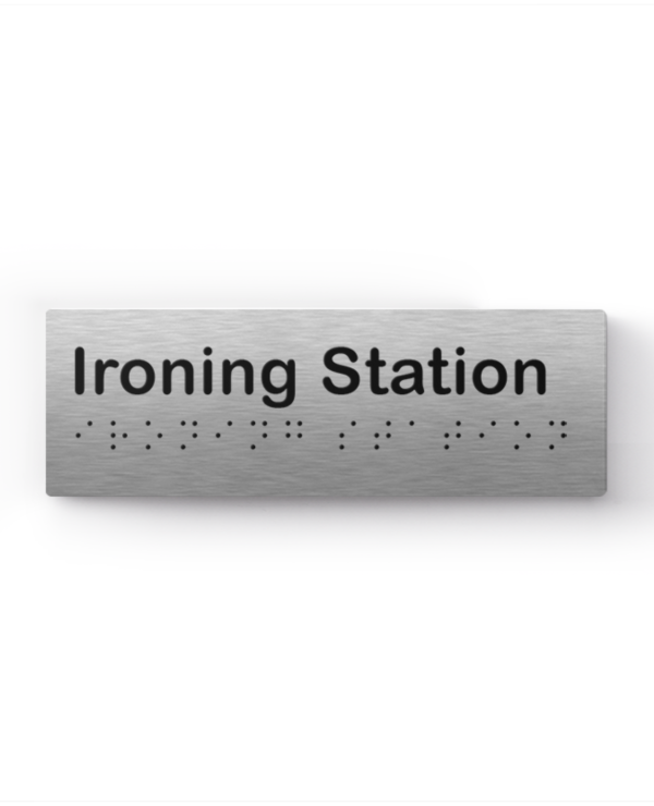Lockin signage 15 Accessible ironing station sign no icon