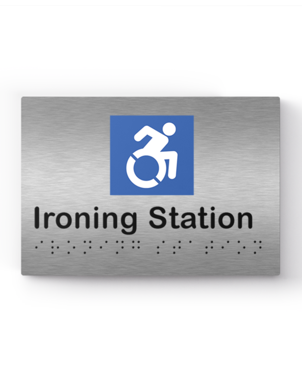 Lockin signage 11 Accessible ironing station sign