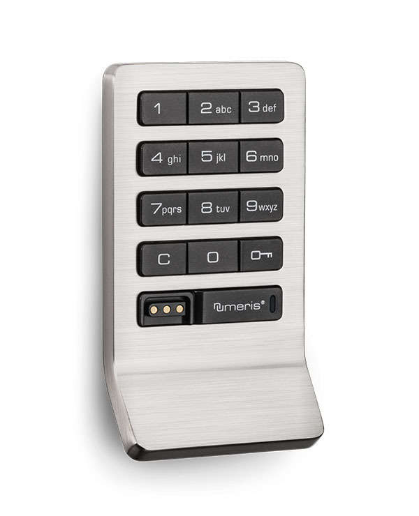 Locker locks 600x740 lockin 2 aspire keypad silver wide handle angle