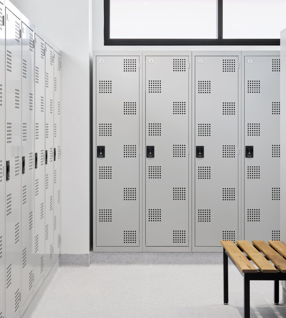 Lockin custom steel police lockers 55