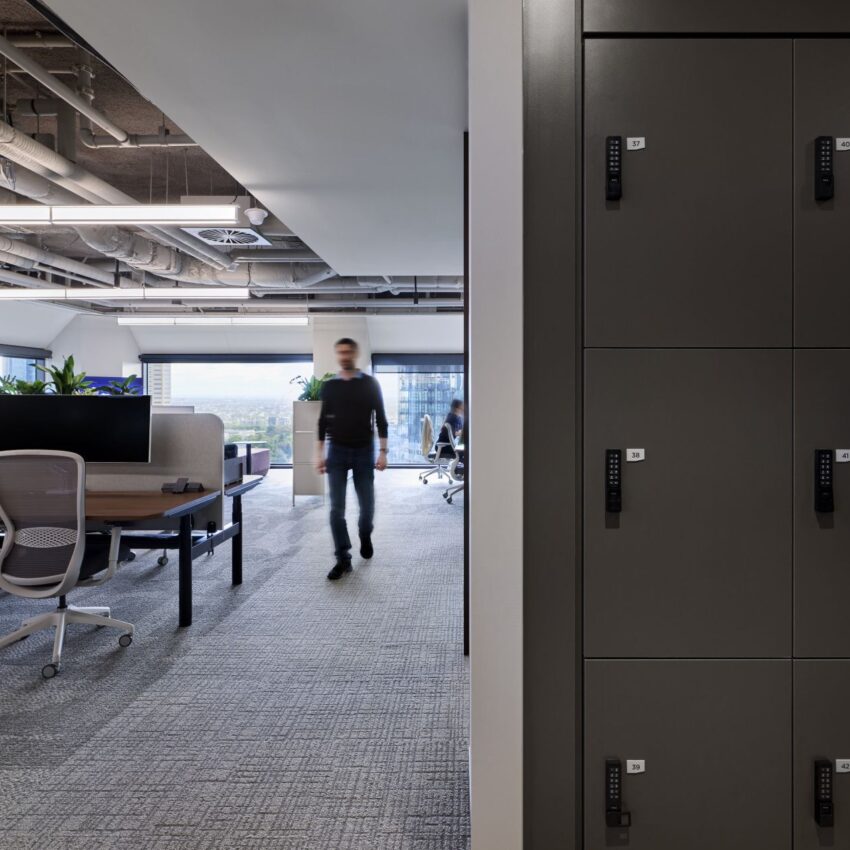 Rider Levett Bucknall Office Lockers Collins Place