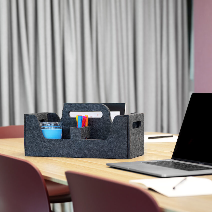 Desk caddy charcoal lockin australia