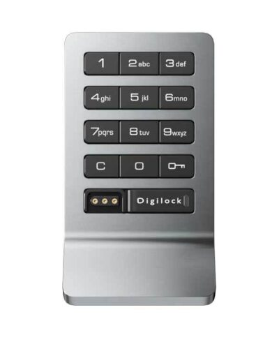 Digilock aspire code lock brushed nickel