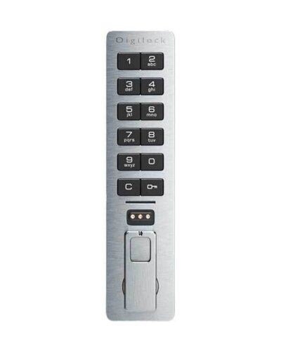 Digilock versa code lock brushed nickel