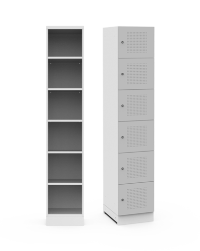 Custom steel lockers lockin CS6 600x740