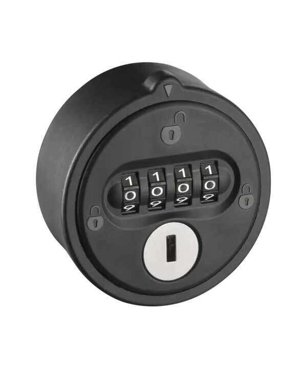 Lehmann dial combination lock 63 black