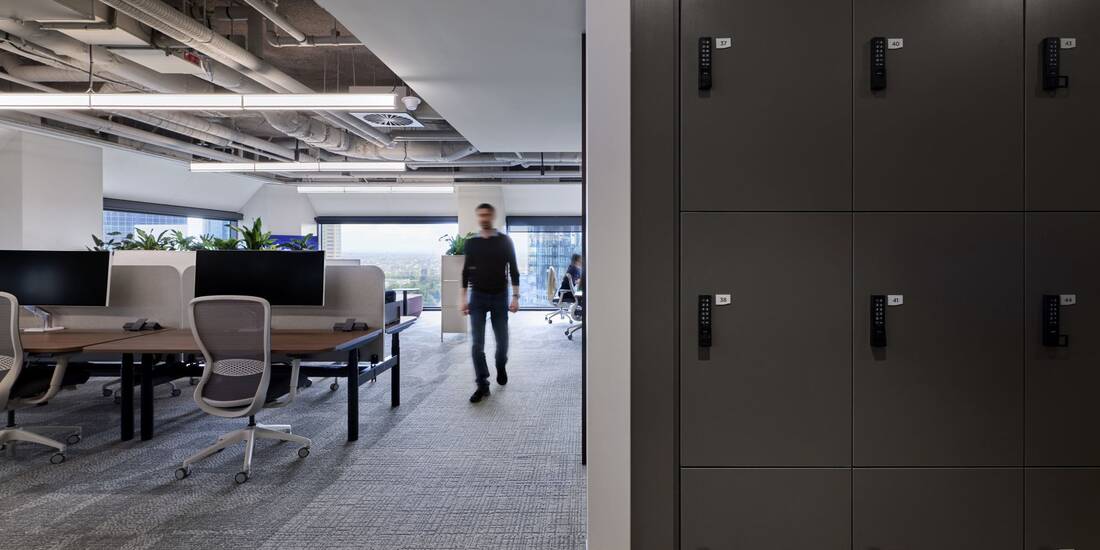 Lockin Lockers Rider Levett Bucknall Melbourne 1