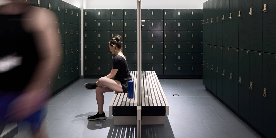 Lockin custom steel lockers commons health club 96