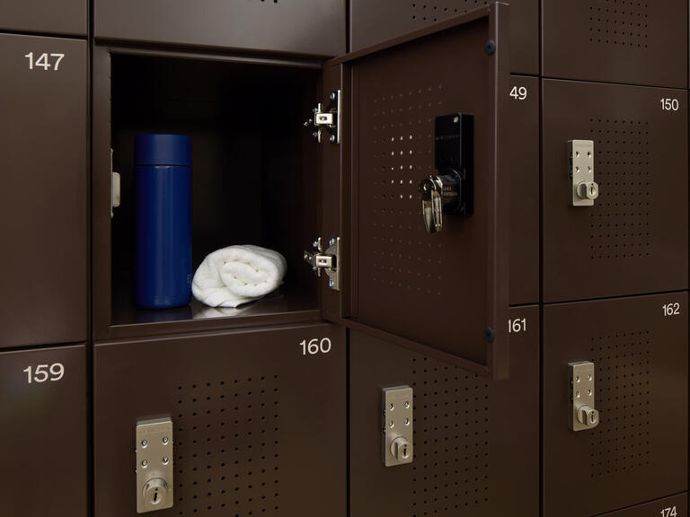Lockin custom steel lockers commons health club 183